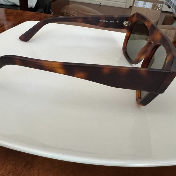 NWT BEAUTIFUL ITALIAN DESIGNER SUNGLASSES BY ETRO - MATTE HAVANA main image 6
